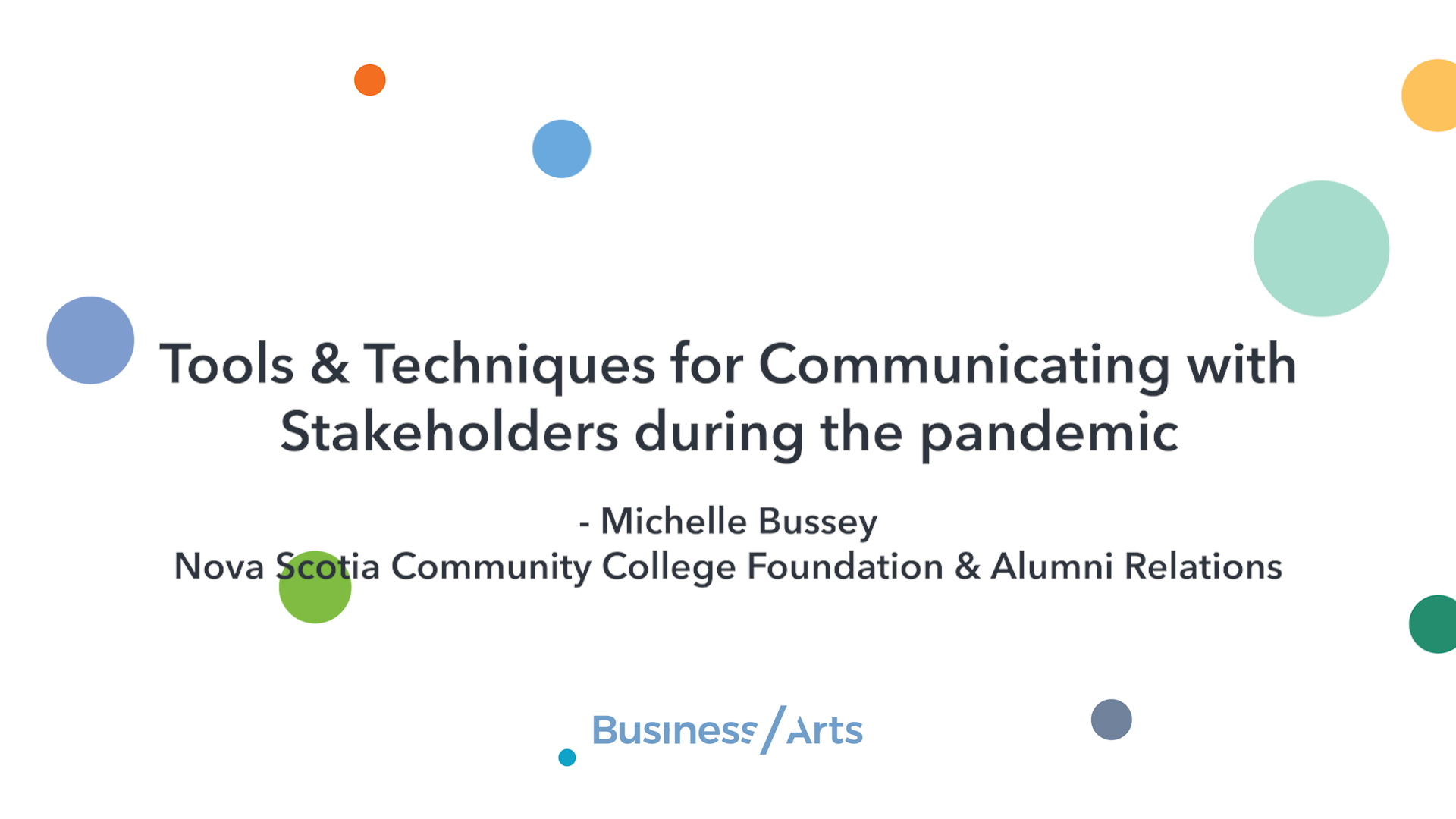 Tools & Techniques for Communicating with Stakeholders
