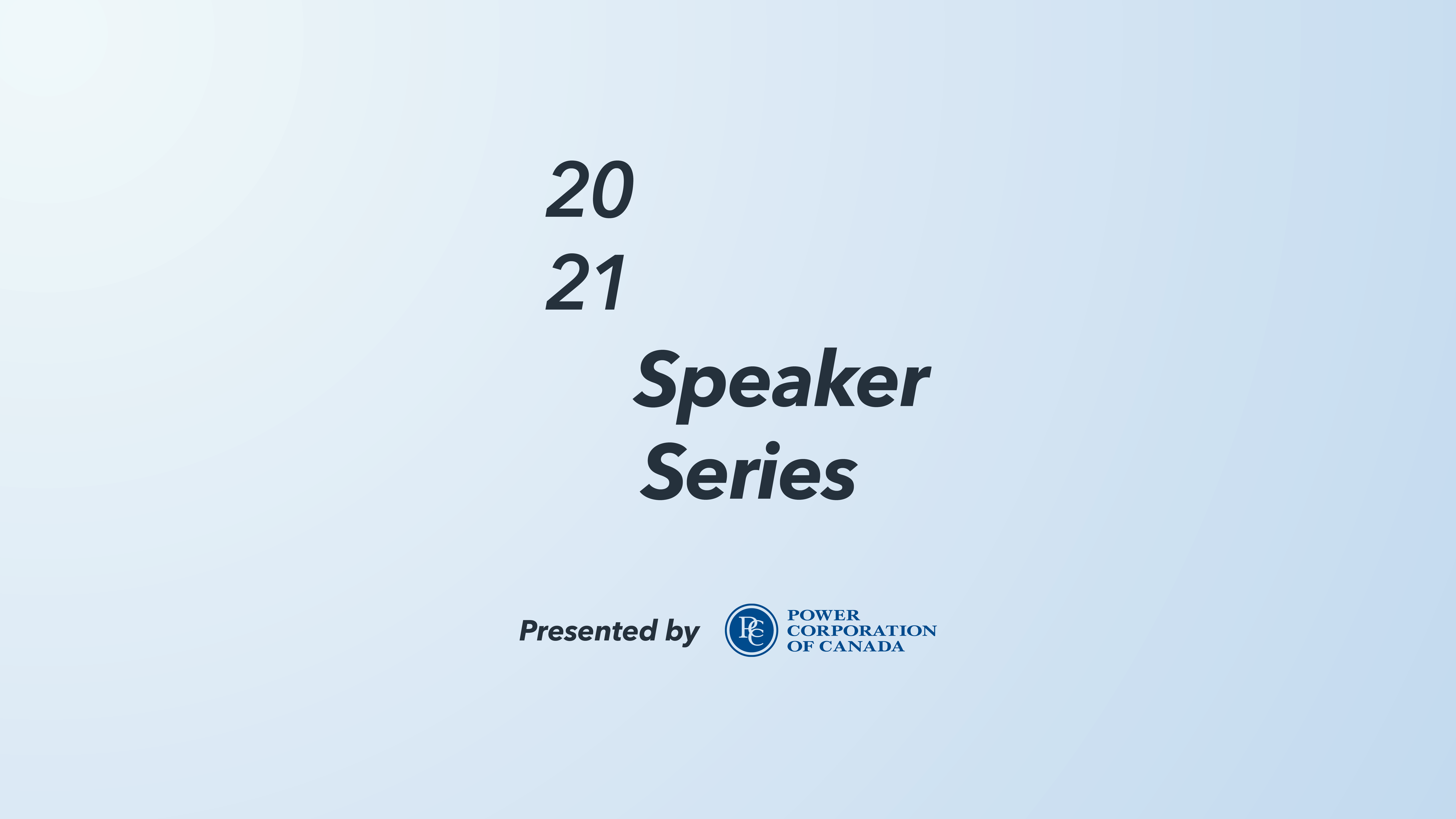 Speaker Series
